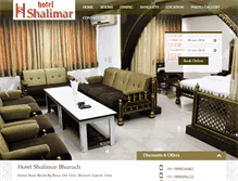 Tablet Screenshot of hotelshalimar.co.in